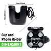 Joxodak - Golf Cart Holder, Golf Cart Accessories Compatible with