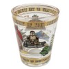 Collectible Shot Glass Japanese Sightseeing Memory Design