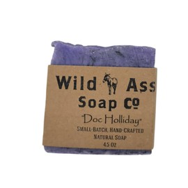 Wild Ass Soap Co | Therapeutic All Natural Bar Soap | Doc Holliday | Eucalyptus Scent | 4.5 oz Bar | 3 Pack