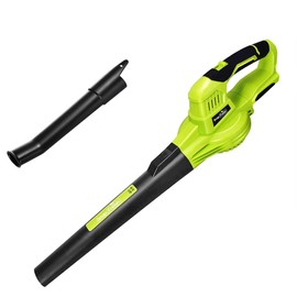 SnapFresh Cordless Leaf Blower - 20V Electric Leaf Blower 130 MPH / 140 CFM - Lightweight 2-Speed Leaf Blowers for Lawn Care and Yard/Garden/Patio (Tool Only-Battery & Charger not Included)