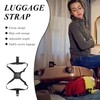 2 Pieces Luggage Fixing Straps, Adjustable Straps, Elastic Straps, Travel