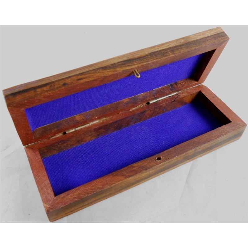 Solid Brass Mermaid Bottle Opener in Wooden Box with Inlaid