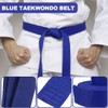 HQRKOTM 240cm Karate gürtel taekwondo gürtel,Karate für Kinder Erwachsene