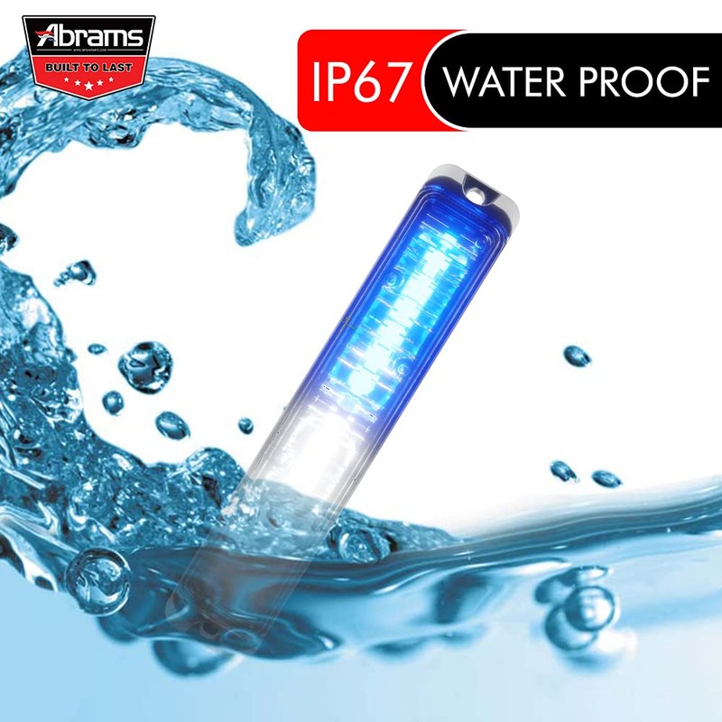Abrams SAE Class-1 Flex 12 [Purple/White] 36W - 12 LED