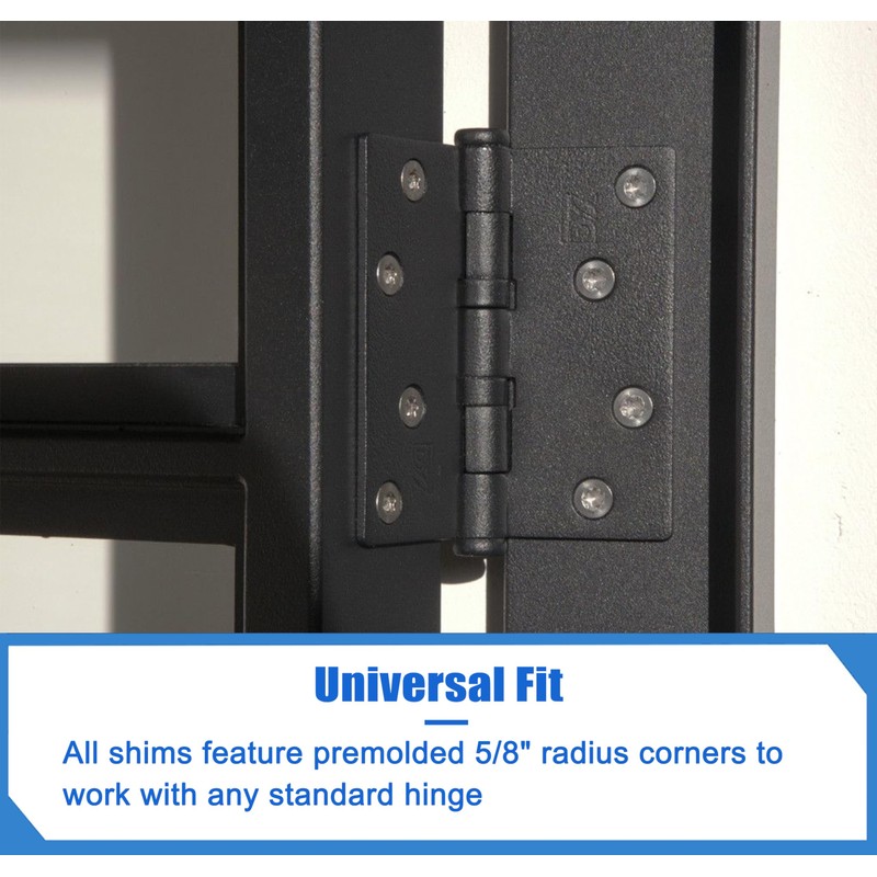 10 Pack Door Hinge Shims for Door Hinge Repair Kit,