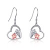YAFEINI Lion Earrings for Women 925 Sterling Silver Lion Jewelry