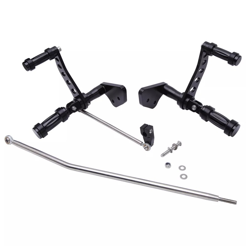 KEEPDSGN Forward Controls Foot Pegs For Harley Dyna 2006-2017 FXDB