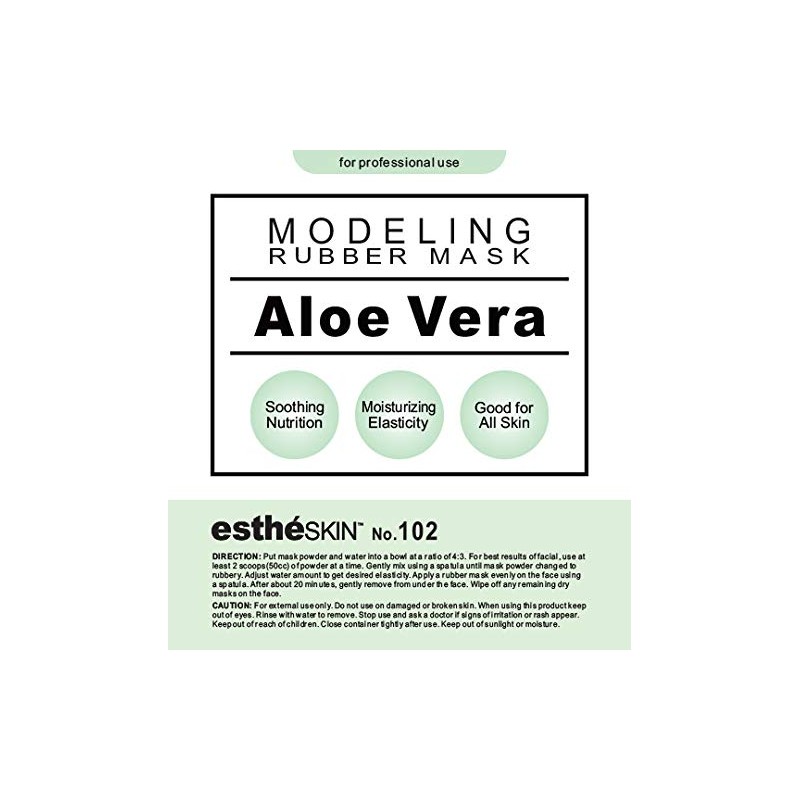 (2 pack) estheSKIN No.102 Aloe Vera Peel Off Type Modeling