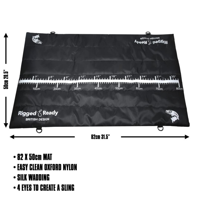 Rigged and Ready Travel Unhooking Mat. 82 x 50cm (27