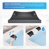 AQUADE Alster Neck Pillow for Bathtub Black - Pillow for