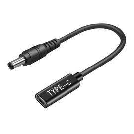 Artilits USB C to DC Adapter 5.5 x 2.5 mm, 12V 5V 20V DC Adapter 5.5 x2.5mm Made for Ultrabooks, Asus Zenbook, Security Cameras, Router, Retro Gaming Consoles, Car Refrigerator
