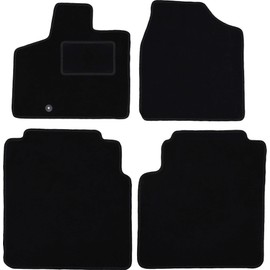 Wielganizator Carlux Dodge Grand Caravan IV Minivan 2008-2016 4 Piece Black Velour Mats