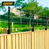 Epcee Fence Post Extender, 23.5" Fence Barbed Wire Extend Arm，for