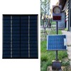Panel solar, 2W 12V Módulo de panel solar de silicio
