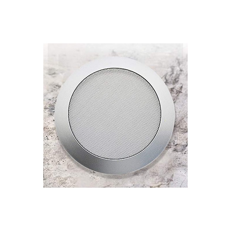 Ceiling Speaker Grille, 4-Inch Ceiling Embedded Audio Speaker Grille(Silver)
