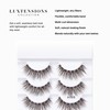 KISS Lash Couture LuXtensions Collection False Eyelashes, Flat Lash Technology,