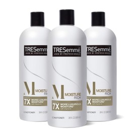 TRESemmé TRESemm Moisture Rich Conditioner 28 Fl Oz Pack of 3 for Dry Damaged Hair