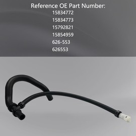 15834773 Engine Lower Heater Outlet Radiator Return Hose Compatible with Silverado Tahoe Avalanche Suburban Sierra Yukon H2 Escalade Replace 626-553 15834772 15854959 15792821
