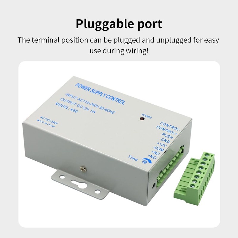 12V K80 Power Supply Controller Input True 3A/5A AC110V-240V Output