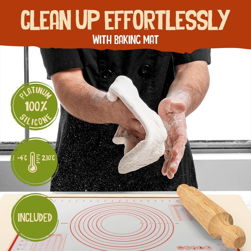 Large Pizza Stone for Oven 20 inch - Pizza Stone