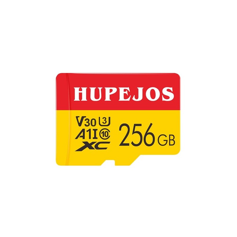 For HUPEJOS 256GB Memory Card, Micro SD Card, Micro SDXC
