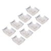 8PCS L Shaped LED Light Strip Connectors 4 Pin 10mm