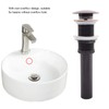 TOPINCN ORBE Desagüe Emergente, G1 1/4" Fregadero de Lavabo de