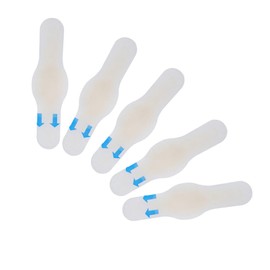 Healeved 10pcs Gel Back Heel Pads for Ankle Sprain Relief Anti-abrasion Foot Heel Stickers High-heeled Shoes Heel Grips Comfortable Back Heel Cushion Pads Size 2