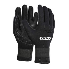 ZCCO 3 mm / 5 mm Neoprene Gloves, Non-Slip Wetsuit, Diving Gloves with Adjustable Strap for Men and Women (G5-XL)