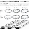Swars Bracelet, Unisex, Hypoallergenic, Stainless Steel, Mantel, Chain, Silver, Stainless