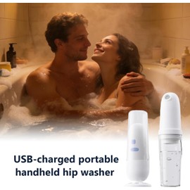 Bidé Portátil Para Viajes Rociador de Mano con 3 Modos Bidé Personal de Viaje y Cuidado Postparto para Mujeres Hombres Hogar Hotel Cuarto de Baño Exterior Camping Entrenamiento
