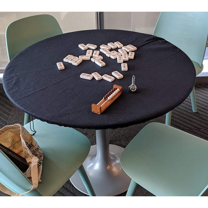 Playezze Felt Poker Table Cover for 36, 48, 60, or