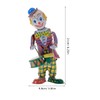 Toddmomy Wind Up Clown Drummer Toy: Tinplate Clockwork Figure for