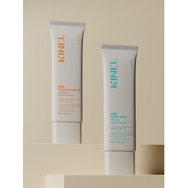 Kinel Premium Daily Tone Up & Moisture Glacier Water Mild Vegan Sun Cream 50ml / 키넬 프리미엄 데일리 톤업&모이스쳐 빙하수 순한 비건 선크림 50ml
