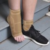 TechWare Pro Ankle Brace Compression Sleeve - Relieves Achilles Tendonitis,