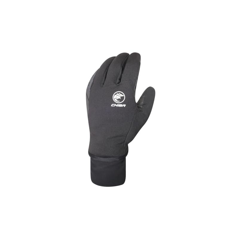 Chiba Ice II Cycling Winter Gloves Long Black 2025: Size: