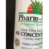 Pharm Aloe Aloe Vera Organic Leaf Juice 32oz 4X CONCENTRATE