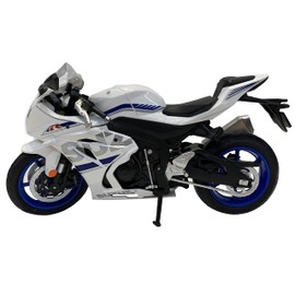 Doyusha Suzuki GSX-R1000 Diecast Motorcycle, 1/12, White, Finished Product