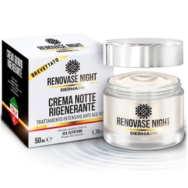 Renovase Night Anti-Wrinkle Face Cream, Night Anti-Inflammatory Effect on the Skin, Face Cream Hyaluronic Acid