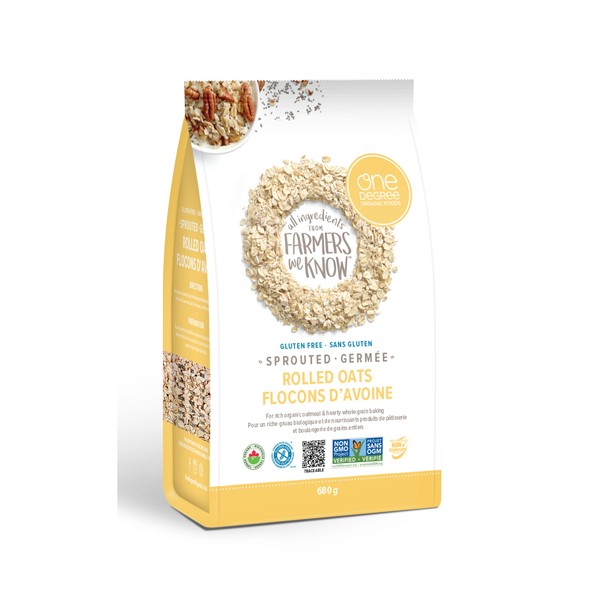 One Degree Rolled Oats 680 g