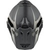 Fly Racing Trekker Helmet (Black/Grey, X-Small)
