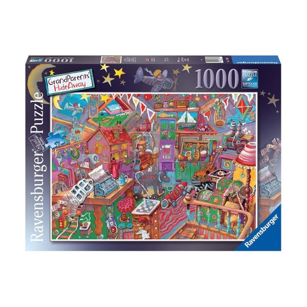 Ravensburger Grandparents’ Hideaway 1000 Piece Jigsaw Puzzles for Adults and