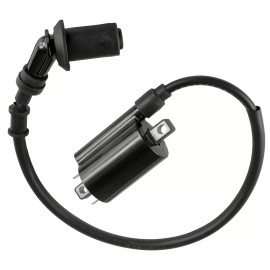 Caltric Ignition Coil & Spark Plug Boot and Wire For Polaris Replaces 0455029