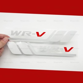 Body Sticker WR-V Honda Fender Universal Door Side Rear Glass Side Skirt Emblem Hide Scratch Improve Appearance Cool Unique Decoration Waterproof Heat Resistant (Ginyaku)