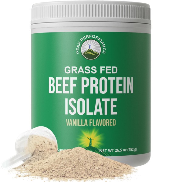 Grass Fed Beef Protein Powder - Lactose Free Great Tasting