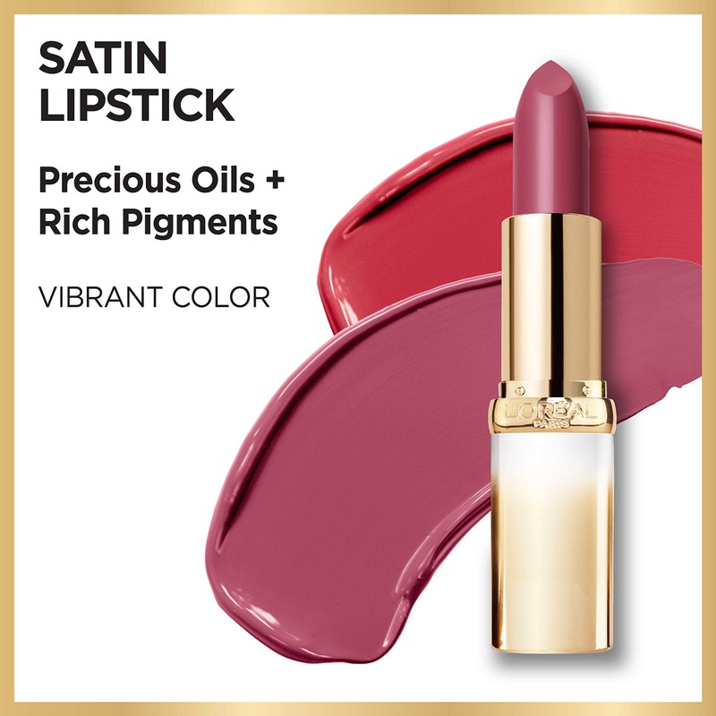 L’Oréal Paris Age Perfect Satin Lipstick with Precious Oils, 210