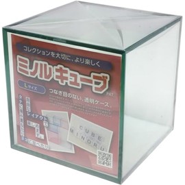 Minoru Kagaku Kogyo Minoru Cube Glass Color L Display Case MCG-L