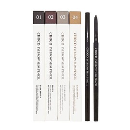 skin food 1+1 Skinfood Choco Eyebrow Slim Pencil 0.13g Natural Brown Brown / 1+1 스킨푸드 초코 아이브로우 슬림 펜슬0.13g 내추럴브라운 브라운