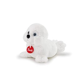 Trudi Puppy Seal Plush gift, Puppy, Stuffed animals. Xmas and Birthday present | 15x16x18cm size S | The Puppies | model TUDO1000