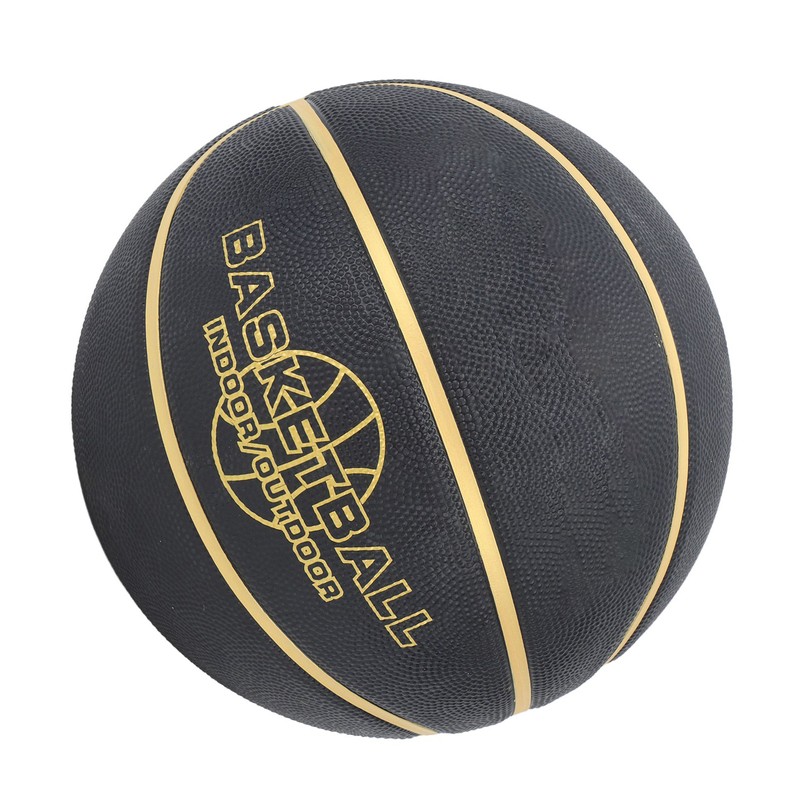 Black Basketball Training Wear Resistance Safe Large Particles Easy Grip